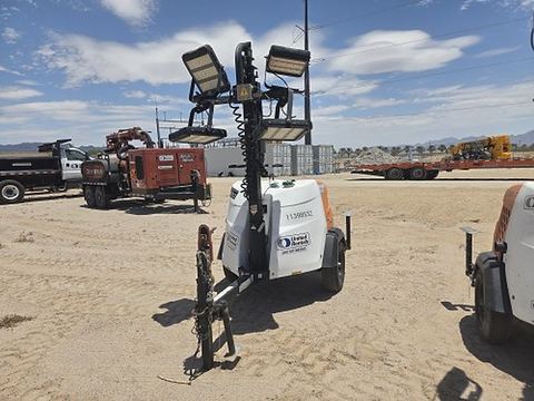 2022 GENERAC MLT6SMDS Light Tower,4-7Kw Led Vert Mast