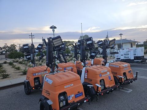 2022 GENERAC MLT6SMDS Light Tower,4-7Kw Led Vert Mast