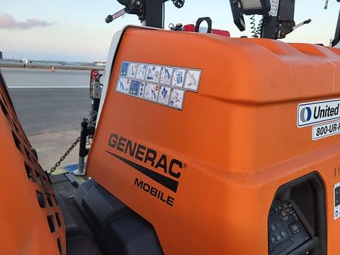 2022 GENERAC MLTS-3 Light Tower,0-3Kw Led Vert Mast