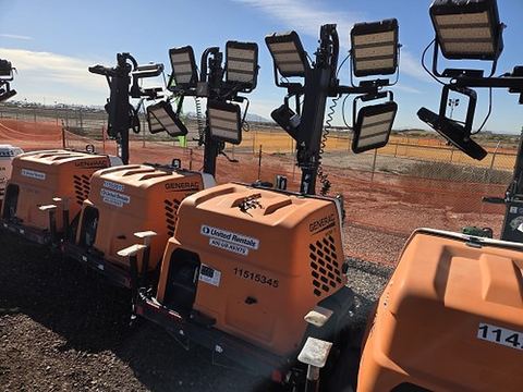 2022 GENERAC MLTS-3 Light Tower,0-3Kw Led Vert Mast