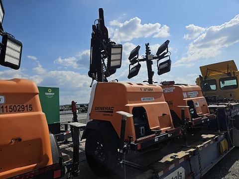 2022 GENERAC MLTS-4 Light Tower,0-3Kw Led Vert Mast