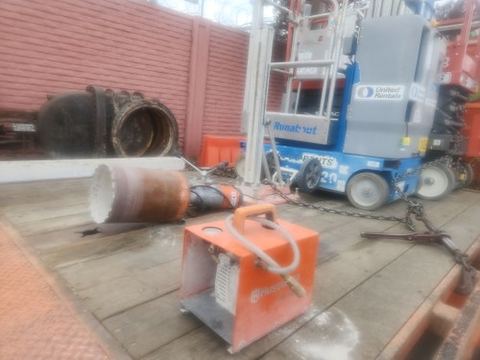 2022 HUSQVARNA DMS400 ATS-VP Core Drill Electric 17-23 Amp