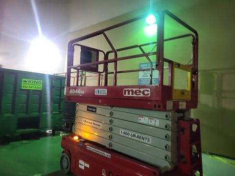2022 MEC 4046SE Scissor Lift 39-40' Electric 45-48"Wide