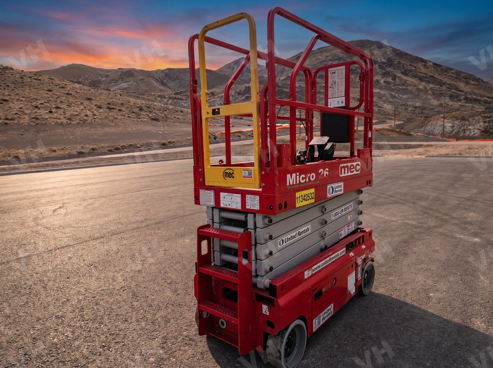 2022 MEC MICRO 26 — Scissor Lift 24-26' Elec 72-74" Length