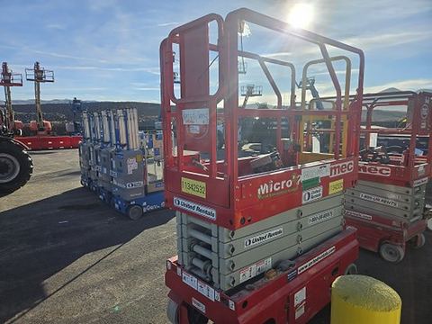 2022 MEC MICRO 26 Scissor Lift 24-26' Elec 72-74" Length