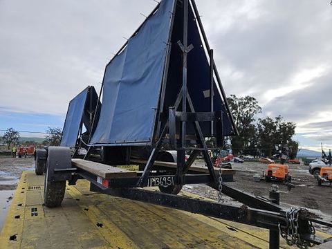 2022 MONTY SHADETRAILER Trailer Shade With Bench And Canopy