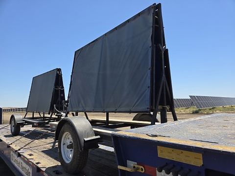 2022 MONTY SHADETRAILER Trailer Shade With Bench And Canopy