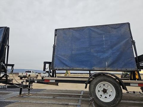 2022 MONTY SHADETRAILER Trailer Shade With Bench And Canopy
