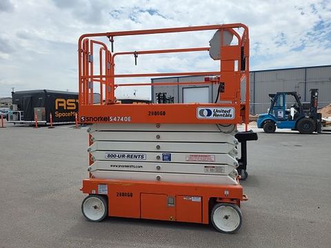 2022 SNORKEL S4740E Scissor Lift 39-40' Electric 45-48"Wide