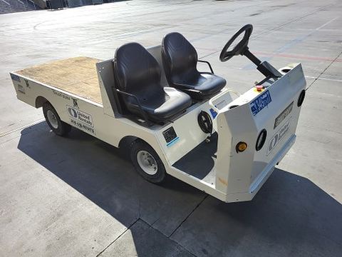 2022 TAYLOR BIG FOOT 36V AC Industrial Electric Cart 4 Wheeled