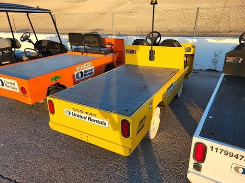 2022 TAYLOR BIG FOOT 48V AC Industrial Electric Cart 4 Wheeled