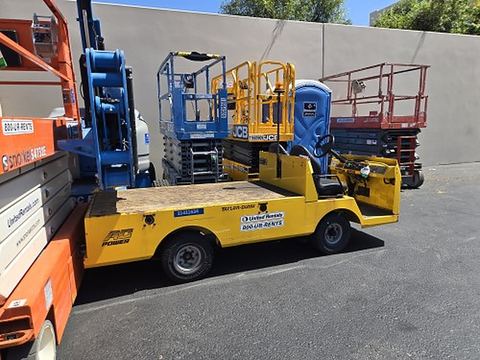 2022 TAYLOR BIG FOOT 48V AC Industrial Electric Cart 4 Wheeled