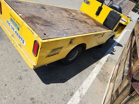 2022 TAYLOR BIG FOOT 48V AC Industrial Electric Cart 4 Wheeled