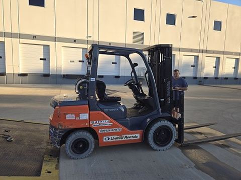 2022 TOYOTA 8FGU30 LP ONLY Forklift Whse 6000# Lp Only