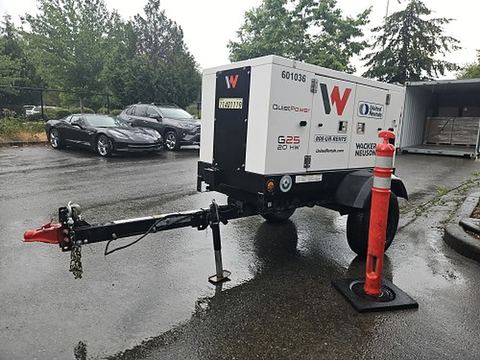 2022 WACKER G25 T4F Generator 19-29 Kva