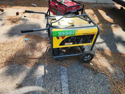2022 WACKER GP6600A Generator 6.5-6.9 Kw