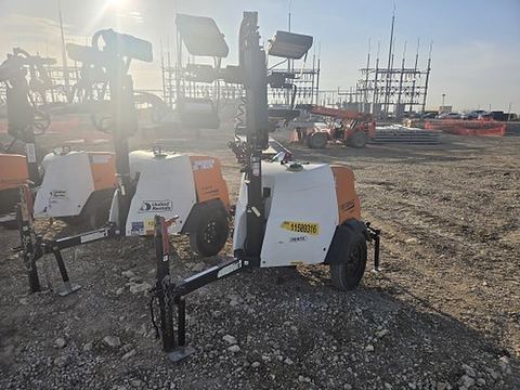 2023 GENERAC MLT6SMDS Light Tower,4-7Kw Led Vert Mast