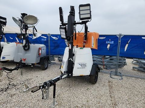 2023 GENERAC MLT6SMDS Light Tower,4-7Kw Led Vert Mast