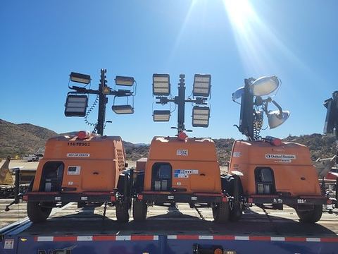 2023 GENERAC MLTS-4 Light Tower,0-3Kw Led Vert Mast