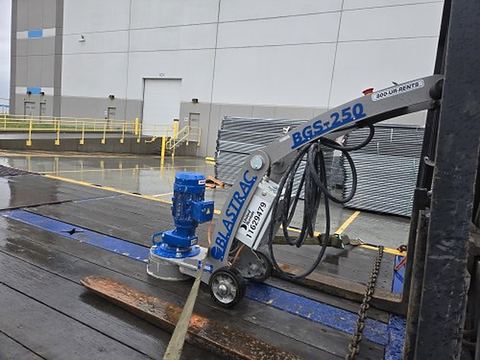 2023 HUSQVARNA BGS-250-V3 Concrete Grinder 1 Head 1 Phase 115 Volt