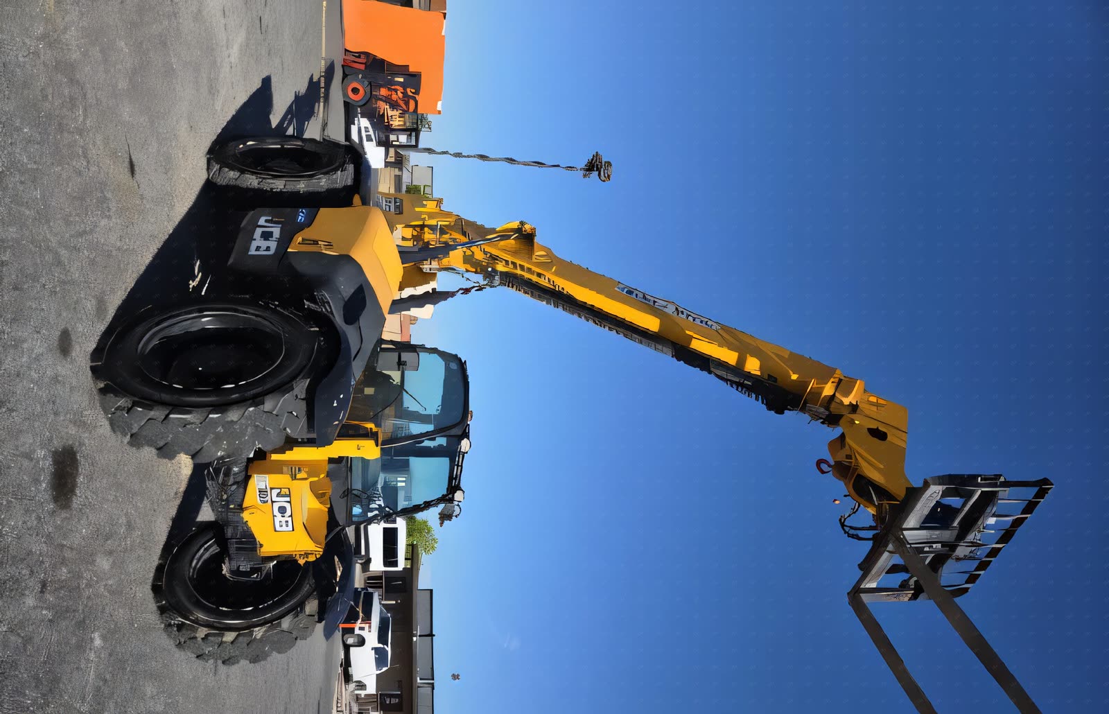 2023 JCB 507-42 FORKLIFT VARIABLE REACH 7000# 38-44'