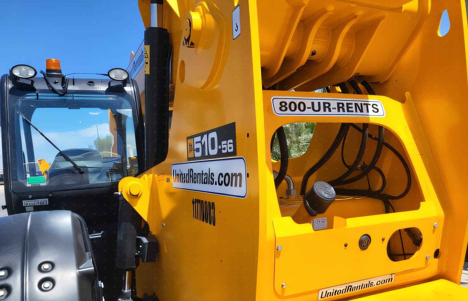 2023 JCB 510-56 FORKLIFT VARIABLE REACH 10000# 50'-62'
