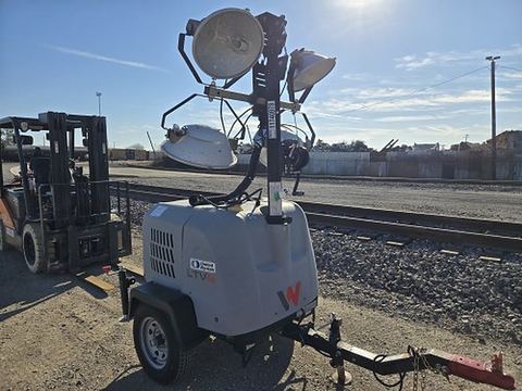 2023 WACKER LTV6L Light Tower,4-7Kw Vert Mast
