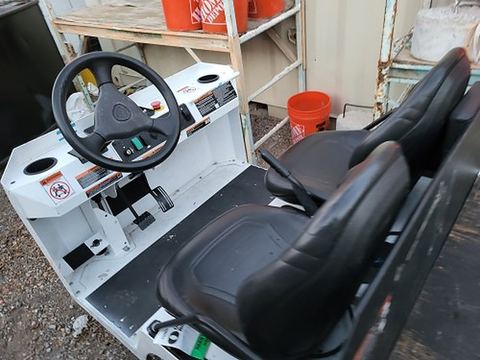 2024 TAYLOR BIG FOOT 48V AC Industrial Electric Cart 4 Wheeled