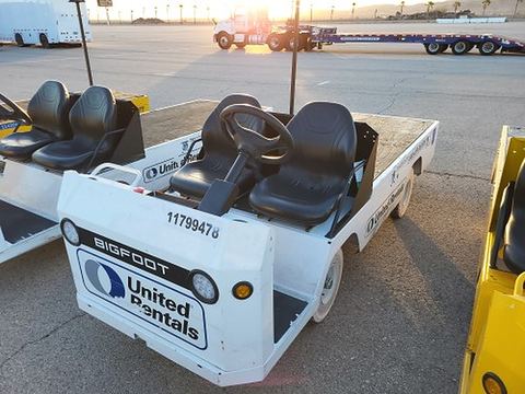 2024 TAYLOR BIG FOOT 48V AC Industrial Electric Cart 4 Wheeled