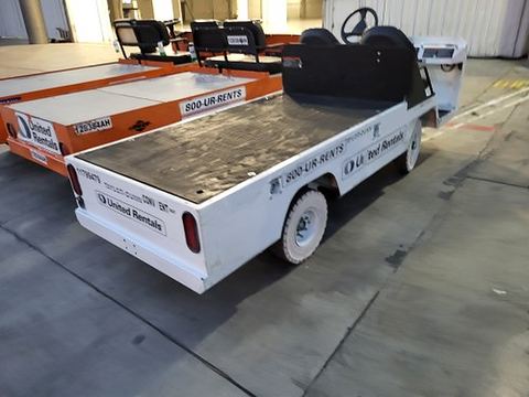 2024 TAYLOR BIG FOOT 48V AC Industrial Electric Cart 4 Wheeled