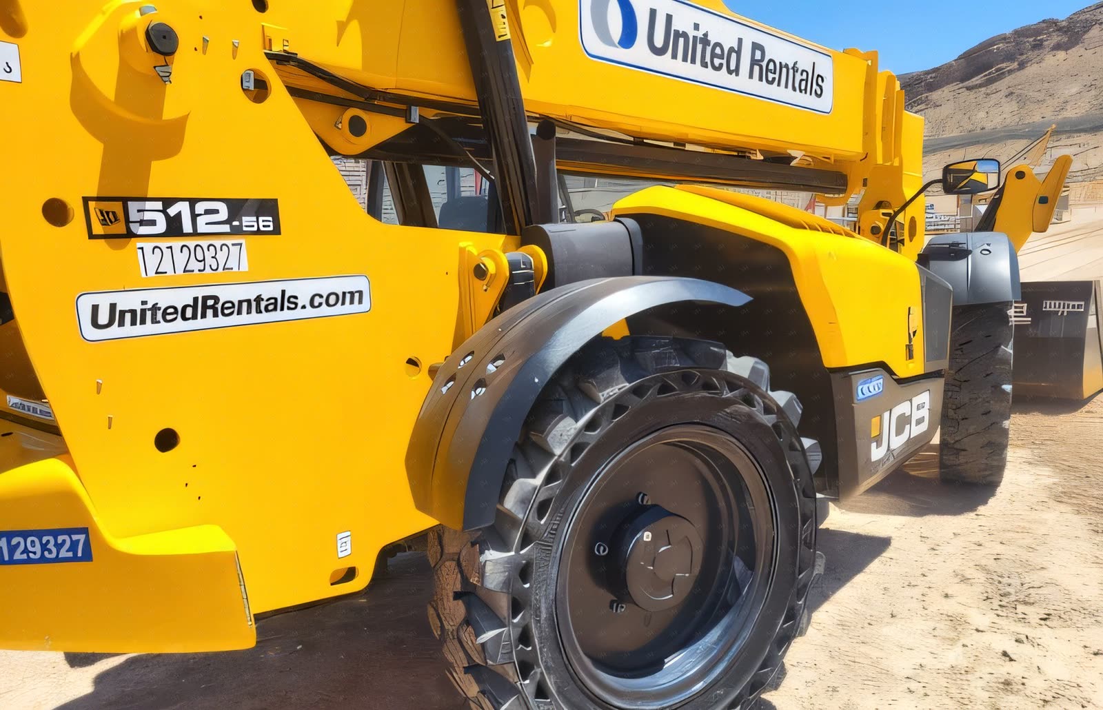 2025 JCB 512-56 FORKLIFT VARIABLE REACH 12000# 53'-69'