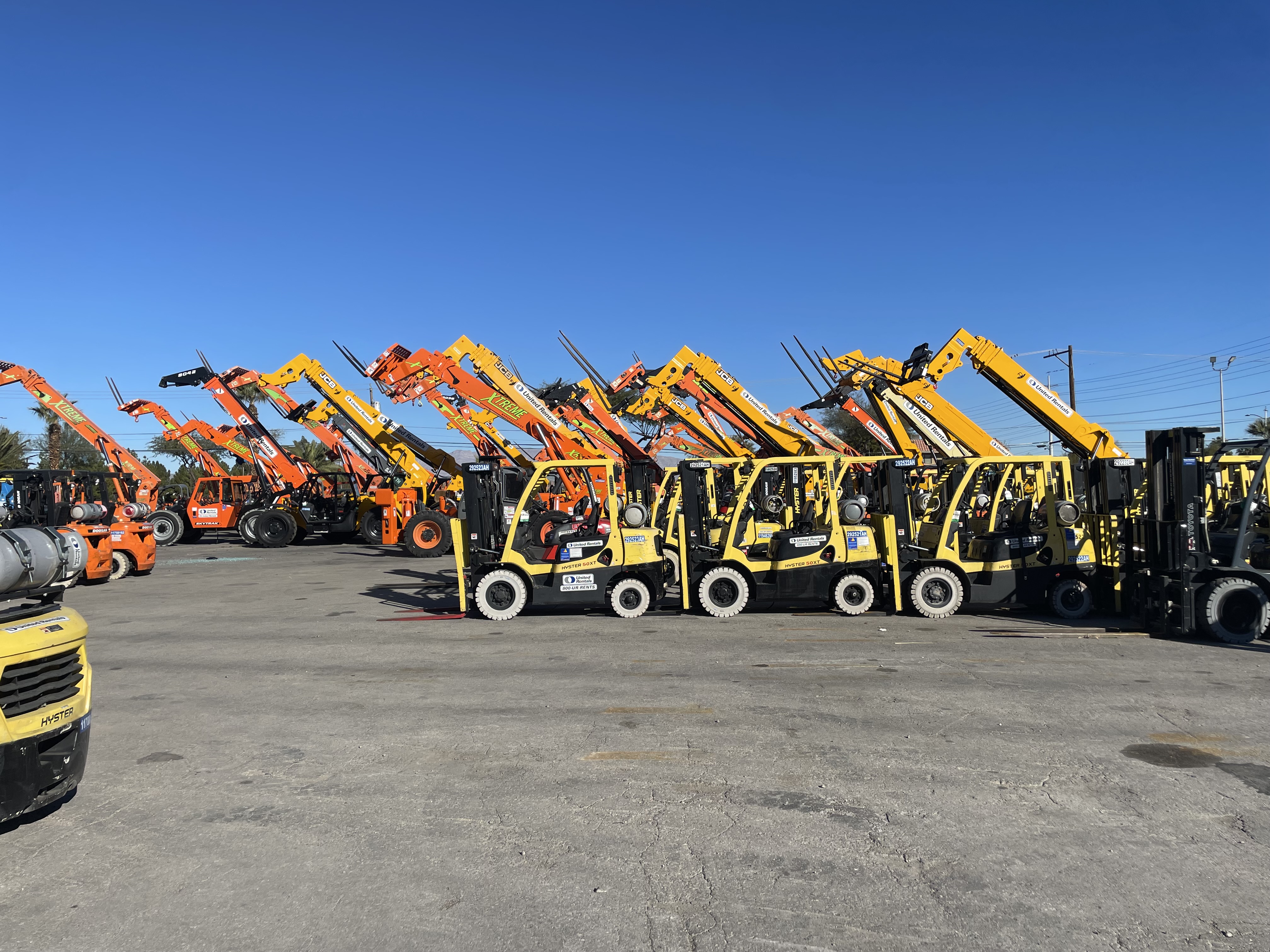 Vegas Heavy Forklifts and Telehandlers
